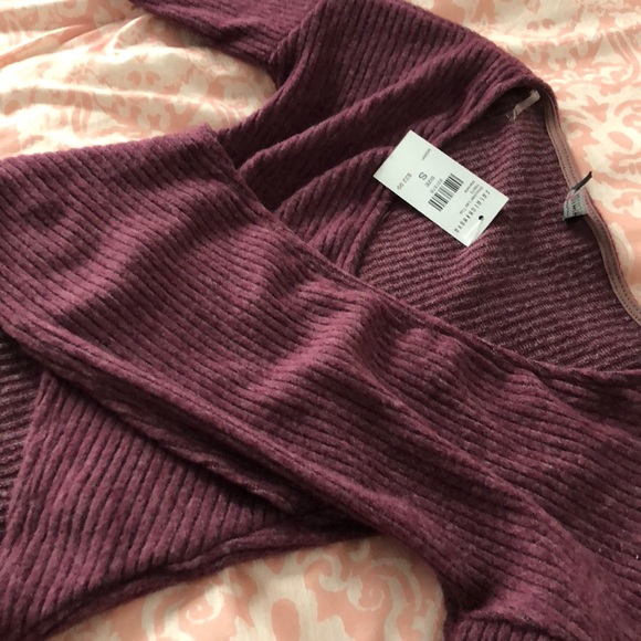 Knit Crop Fashion Nova Long Sleeve NWT - Picture 4 of 4